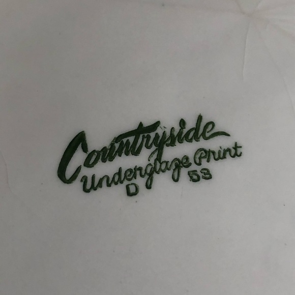 50’s Winter Landscape Pie Pan - Picture 11 of 15